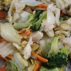 Wok Fried Mixed Vegetable with Vegetarian Oyster Sauce