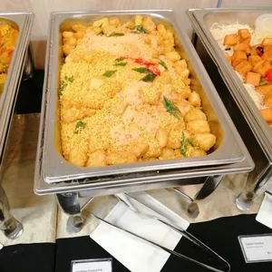 Cornflake-Crusted Fish <i>with curry leaf and chicken floss</i>