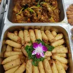 Vegetarian Spring Roll with Sweet Sauce