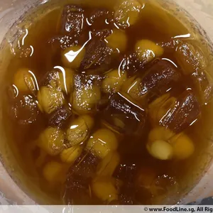 Sea Coconut with Longan