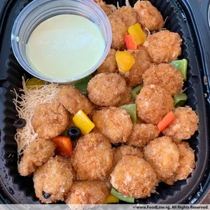 Breaded Sea Scallops <i>with wasabi mayo</i>