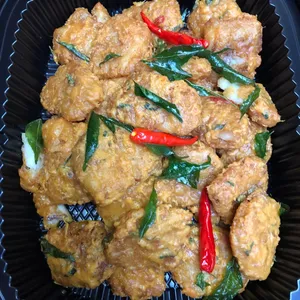 Salted Egg Yolk Fish Fillets