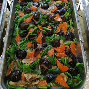 Kailan w/ Mushroom • 双菇芥兰
