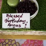1x Matcha Bean @$36.9 (Size : 7 Inch (7-10 pax)) (Big Candles : 5) (Small Candles : 3)
