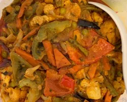 Vegetable Jalfrezi | Customer Photo | Island Catering Services Pte Ltd