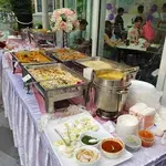 Laksa Lemak served with Condiments