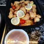 Deep Fried Fish Fillet with Lemon Sauce 西柠鱼片
