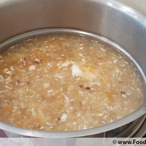 Scallop with Seafood in Thick Soup 带子海鲜羹