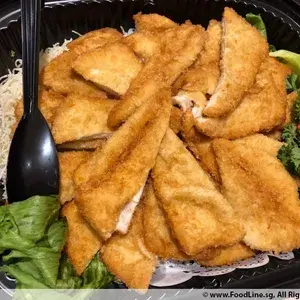 酥炸面包鱼柳 Fish Fillet w/Salad Cream
