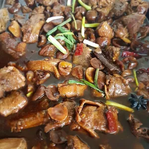 Stewed Duck w/ Chestnut • 栗子焖鸭