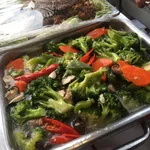 Brocolli with Mushrooms 香菇西兰花