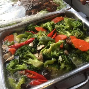 Brocolli with Mushrooms 香菇西兰花