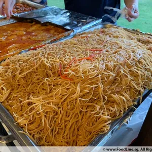 Fried Vegetarian Bee Hoon • 素米粉