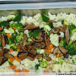 Stir fry Broccoli with Summer greens