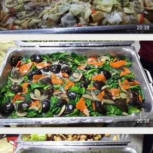 双菇芥兰 Kailan w/ Mushroom