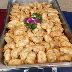 Shrimp Gyoza with Vinegar Dip