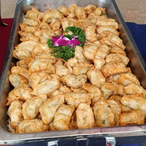 Shrimp Gyoza with Vinegar Dip