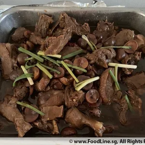 Stewed Duck w/ Chestnut • 栗子焖鸭