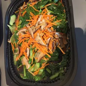 Braised Assorted Greens & Mushroom