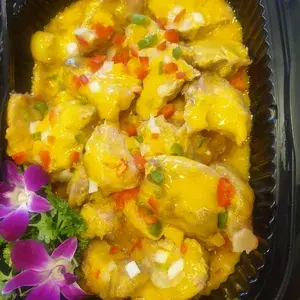 Roasted Boneless Chicken Orange Segment Reduction