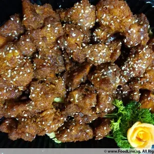 蜜汁排骨 Pork Ribs w/ Honey Sauce