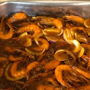 参巴鲜虾 Sambal Prawn