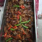 香菇烩扒鸭 Braised Duck w/ Mushroom