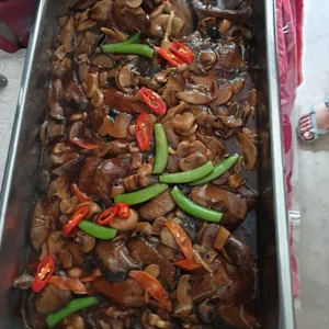 香菇烩扒鸭 Braised Duck w/ Mushroom