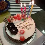 1x Blackforest Cake (No Alcohol) @$36 (Size/Weight: 16cm) (Number of Big Candles: 4) (Number of Small Candles: 0)