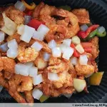 Sweet & Sour Prawns with Nata De Coco