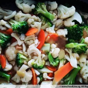 Sauteed Broccoli & Cauliflower