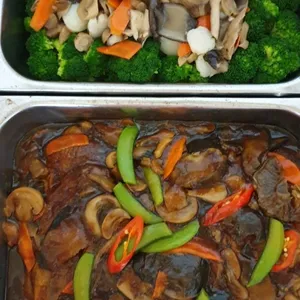 香菇烩扒鸭 Braised Duck w/ Mushroom
