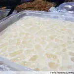 Chilled Almond Jelly w Longan