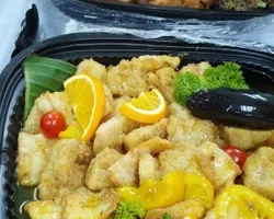 Zesty Lemon Fish Fillet | Customer Photo | Delizio Catering Pte Ltd