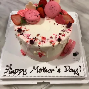 1x Rose Lychee Cake @$65 (Size: 6 Inch)