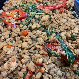 Basil Minced Chicken