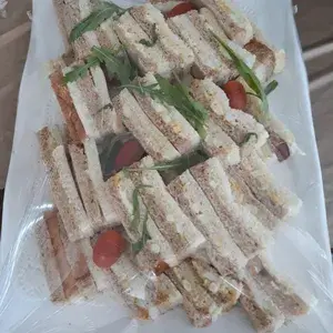 Egg Mayonnaise Finger Sandwich