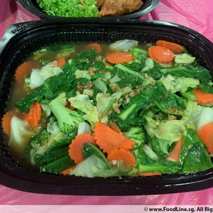 Mix Vegetables with Oyster Sauce