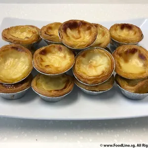 Mini Portuguese Egg Tart (V)<i>with creamy custard filling</i>