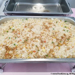 Signature Wok-Fried Rice with Silver Fish 招牌银鱼炒饭