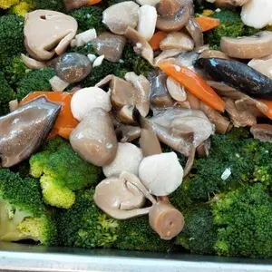 带子西兰花 Sauteed Broccoli w/ Scallop