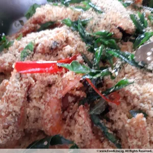 香酥麦片大虾 Deep Fried Oat Battered Prawn
