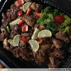 Baked Chicken with Teriyaki Sauce