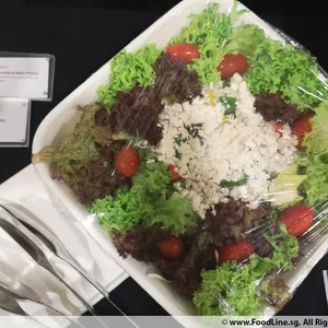 Mediterranean Vegetable Salad (V) <i>with barley and feta </i>