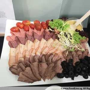 Charcuterie Meat Platter <i>with smoked duck, turkey ham and roast beef</i>