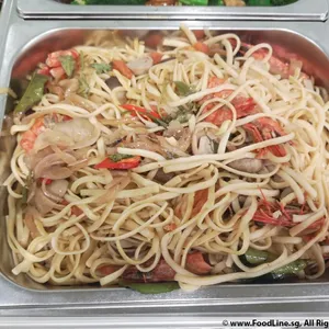 Seafood Tom Yam Pasta <i>with fresh prawn</i>