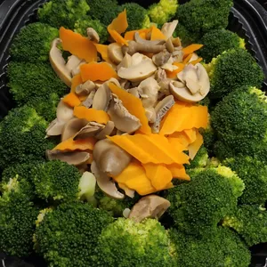 Broccoli with Mixed Mushroom