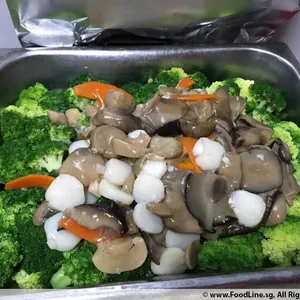 带子西兰花 Sauteed Broccoli w/ Scallop