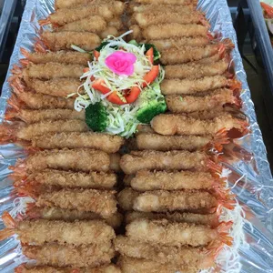 Breaded Prawns w/ Salad Dips 面包啐炸虾配沙律酱