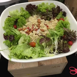 Pomegranate Couscous Salad <i> with roasted cauliflower</i>